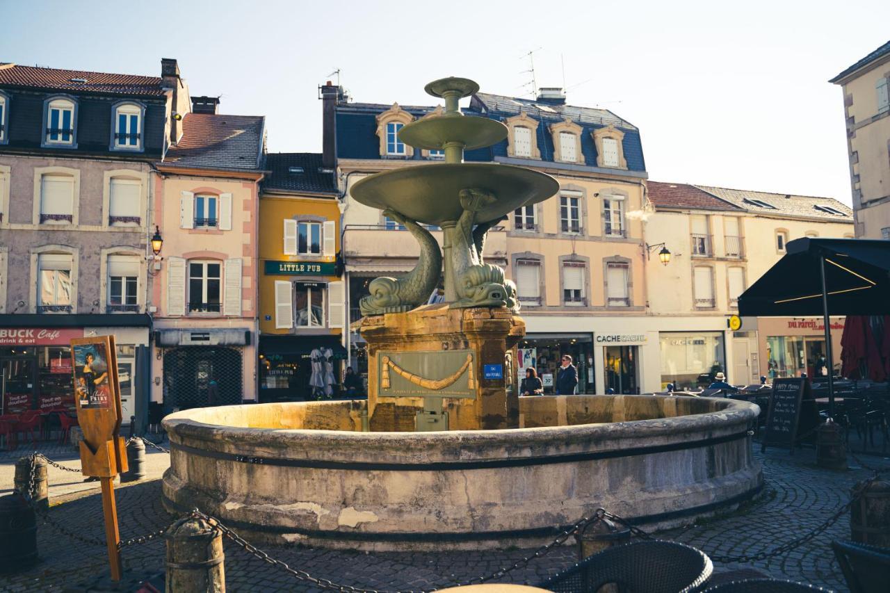 Celine Hotel Le Miridan Plombieres-les-Bains Bagian luar foto