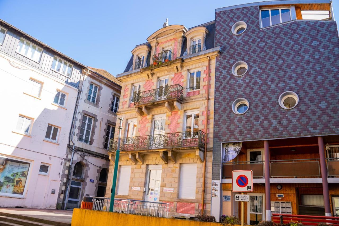 Celine Hotel Le Miridan Plombieres-les-Bains Bagian luar foto