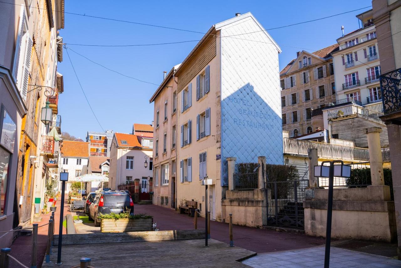 Celine Hotel Le Miridan Plombieres-les-Bains Bagian luar foto