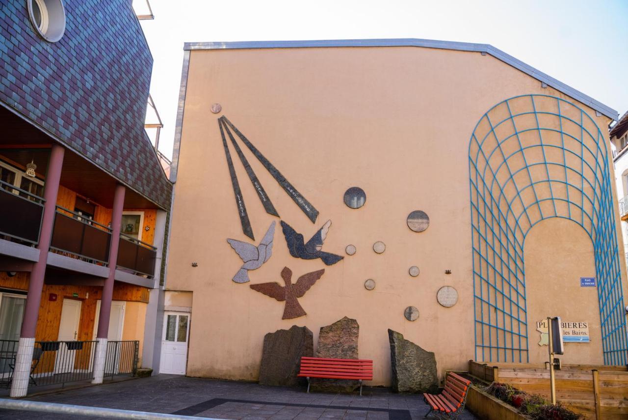 Celine Hotel Le Miridan Plombieres-les-Bains Bagian luar foto