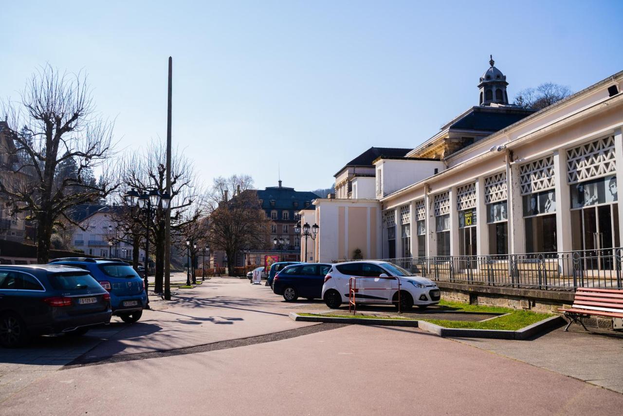 Celine Hotel Le Miridan Plombieres-les-Bains Bagian luar foto